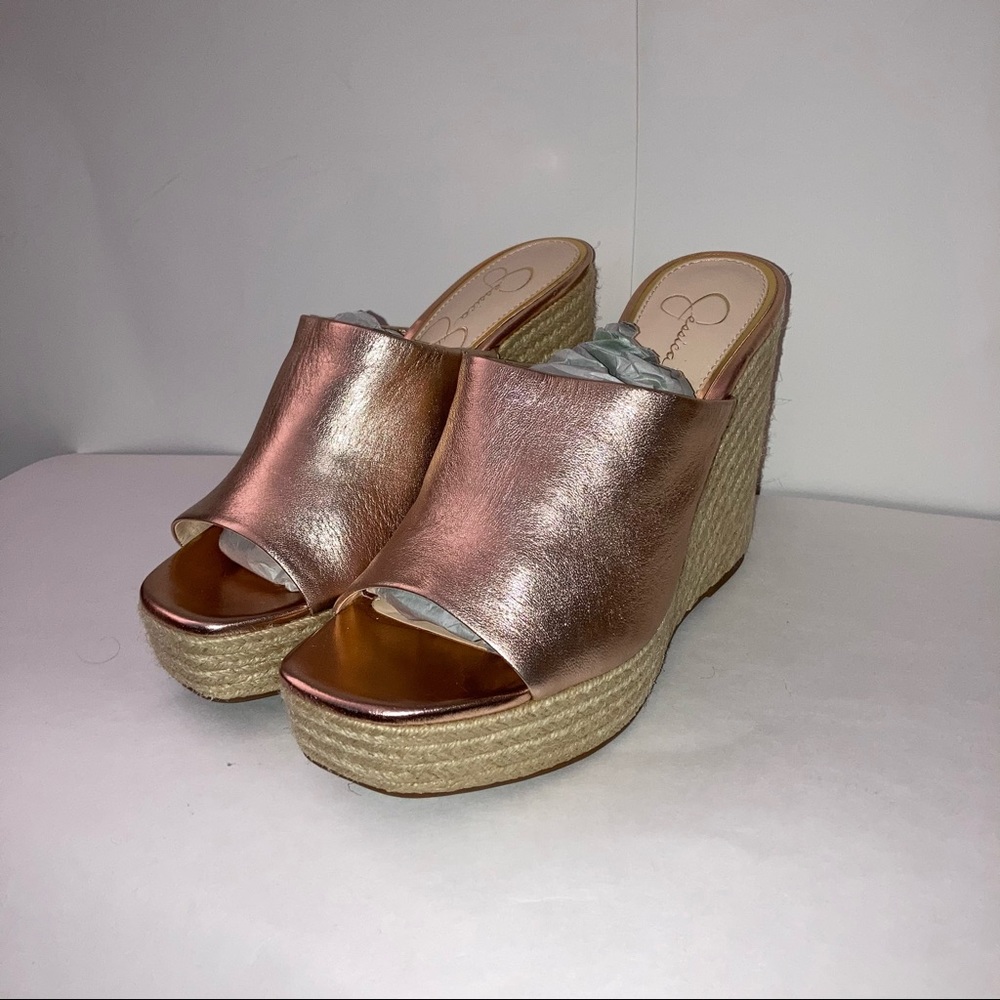 Jessica Simpson High Natural Wedges